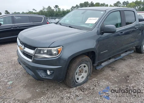 2017 Chevrolet Colorado Lt из США, поврежденный, VIN 1GCGTCEN4H1201692